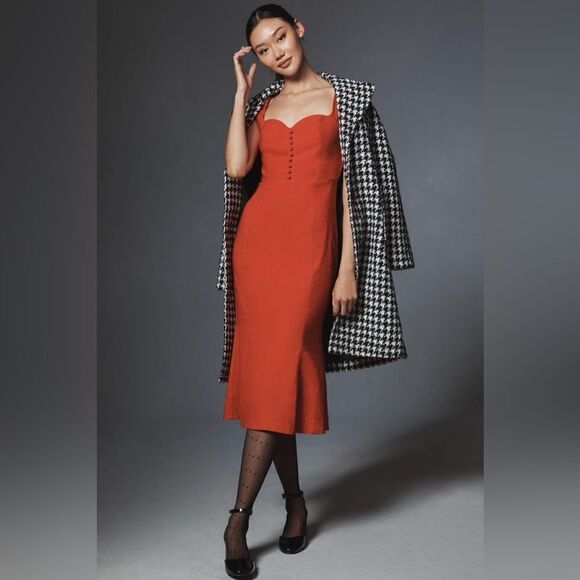 The Cecily Fit & Flare Sweetheart Dress by Maeve - Picture 1 of 3